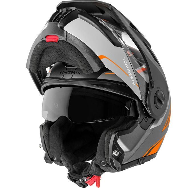 Helma Schuberth E1 Endurance Orange