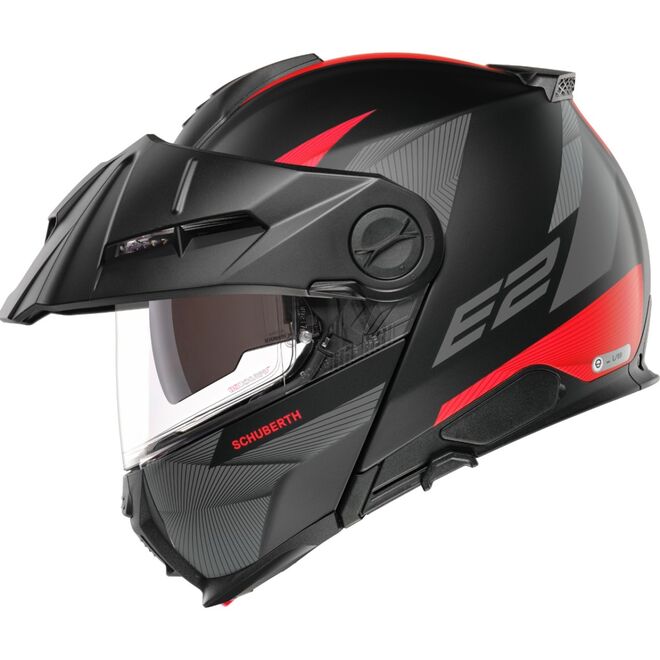 Helma Schuberth E2 Defender Red Helma Schuberth E2 Defender Red