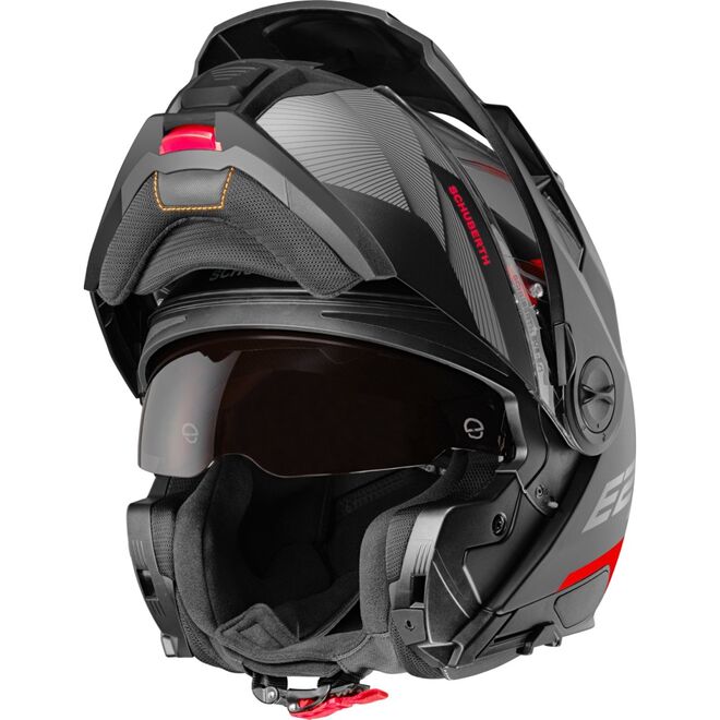 Helma Schuberth E2 Defender Red Helma Schuberth E2 Defender Red
