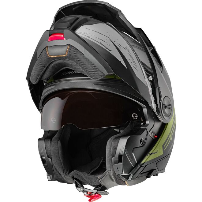 Helma Schuberth E2 Explorer Green Helma Schuberth E2 Explorer Green