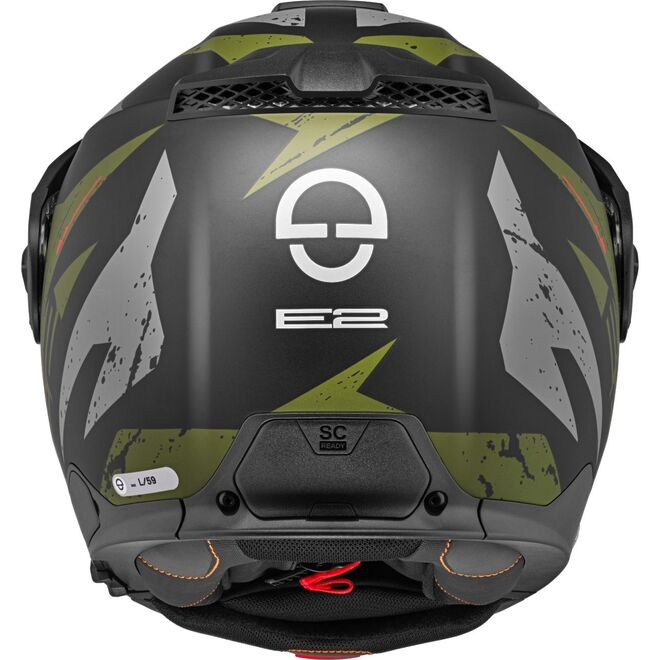 Helma Schuberth E2 Explorer Green Helma Schuberth E2 Explorer Green
