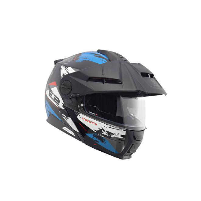 Helma Schuberth E2 Trail Blue