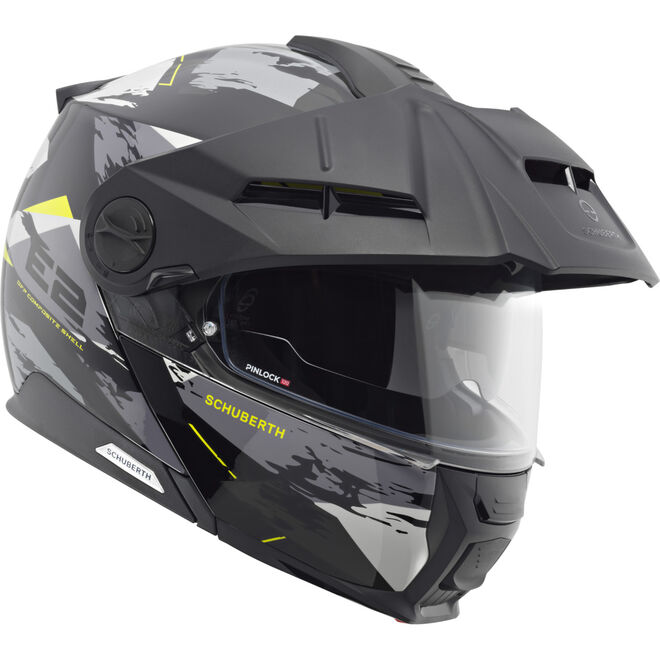 Helma Schuberth E2 Trail Yellow