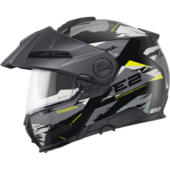 Helma Schuberth E2 Trail Yellow
