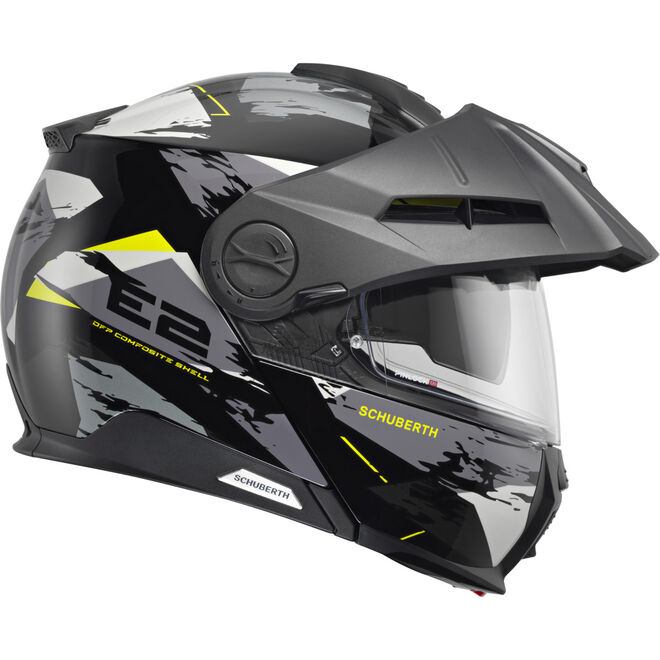 Helma Schuberth E2 Trail Yellow