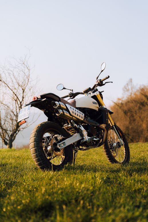 Motocykl Fantic Caballero 500 Rally - písková / 2025