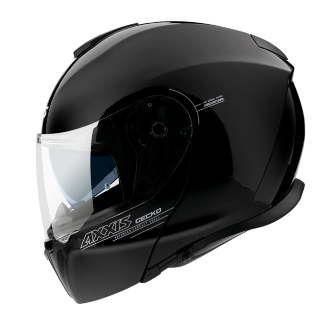 Helma Axxis Gecko SV ABS epic, matná černá vyklápěcí