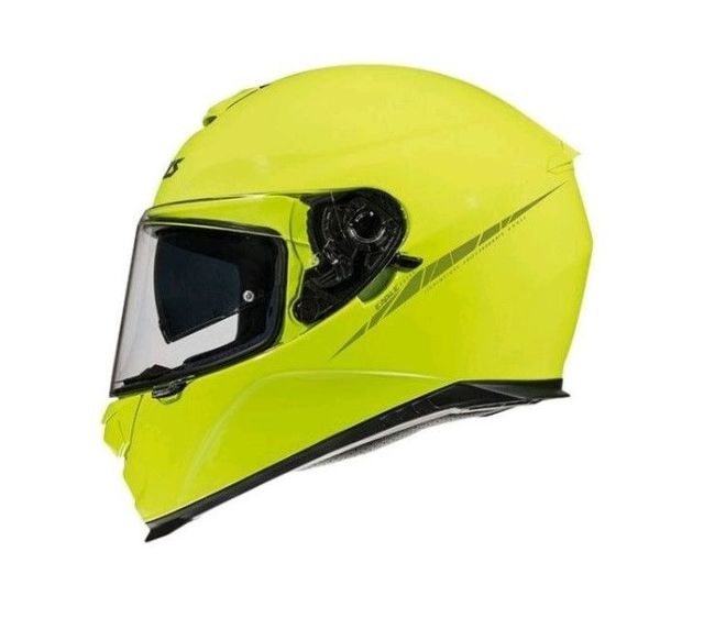 Helma Axxis Eagle SV ABS Solid, lesklá fluo žlutá