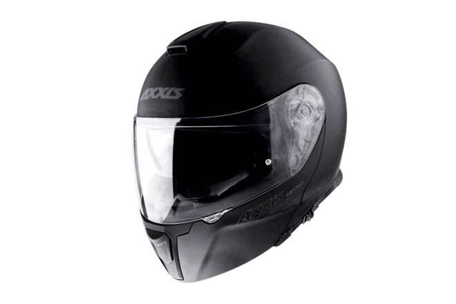 Helma Axxis Gecko SV ABS epic, matná černá vyklápěcí