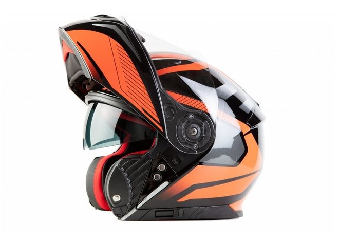 Helma Maxx černo-oranžová vyklápěcí FF950