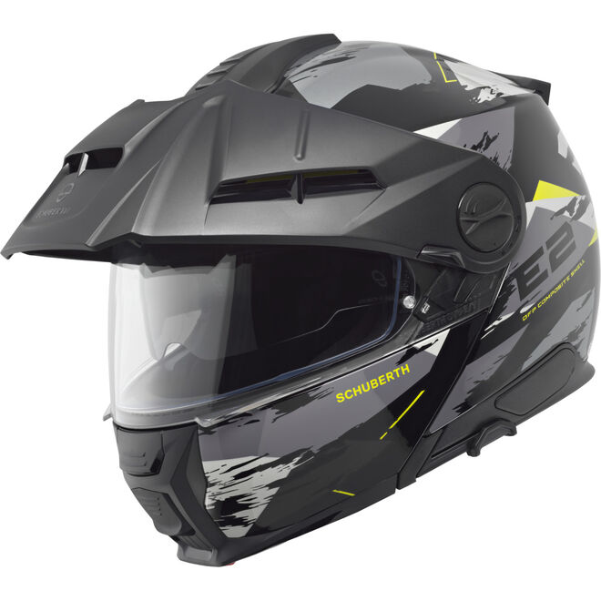 Helma Schuberth E2 Trail Yellow