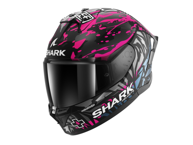 Helma Shark Skwal Cup Replica Redding mat, KVB + tmavé plexi