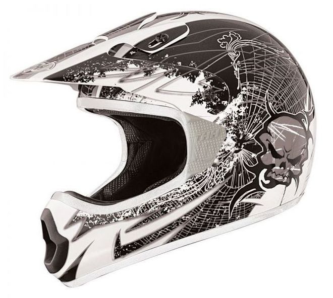 Helma THH TX-10 Skull – černá mat