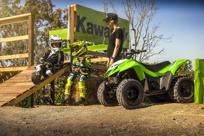 Čtyřkolka Kawasaki KFX90