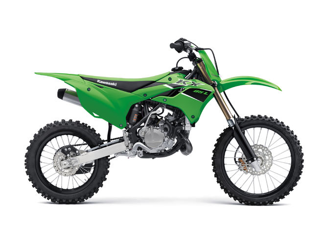 Motocykl Kawasaki KX85 L zelená / 2023