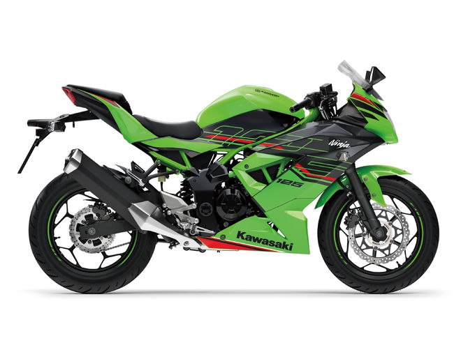 Motocykl Kawasaki Ninja 125 zelená / 2023