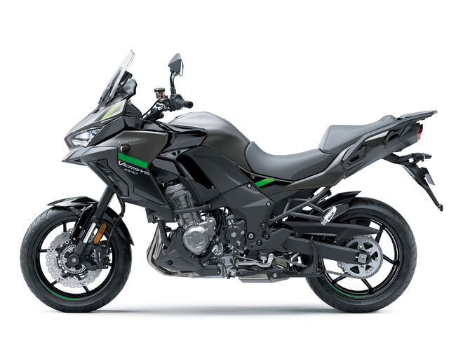 Motocykl Kawasaki Versys 1000 šedý / 2023 - předváděcí motocykl