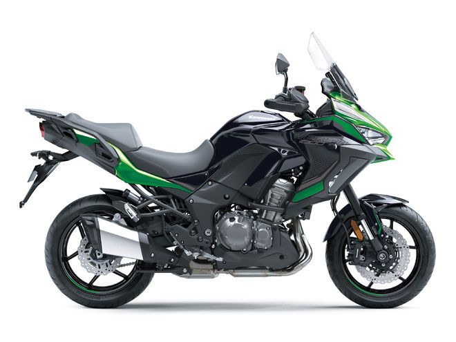 Motocykl Kawasaki Versys 1000 S zelený / 2023