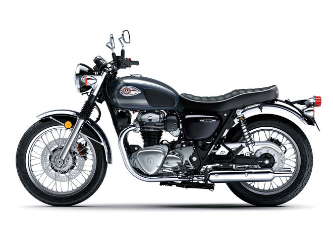 Motocykl Kawasaki W800 modrá / 2023