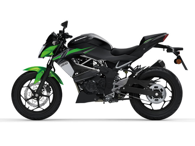 Motocykl Kawasaki Z125 zelená / 2023