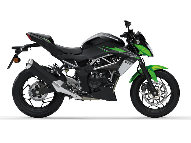 Motocykl Kawasaki Z125 zelená / 2024