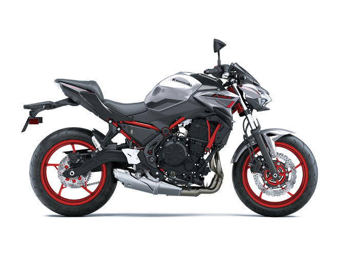 Motocykl Kawasaki Z650 stříbrná / 2023