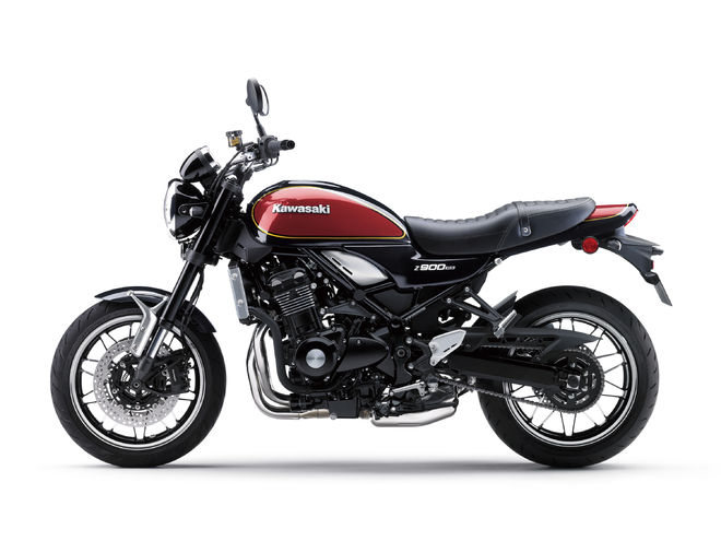 Motocykl Kawasaki Z900RS červená / 2023