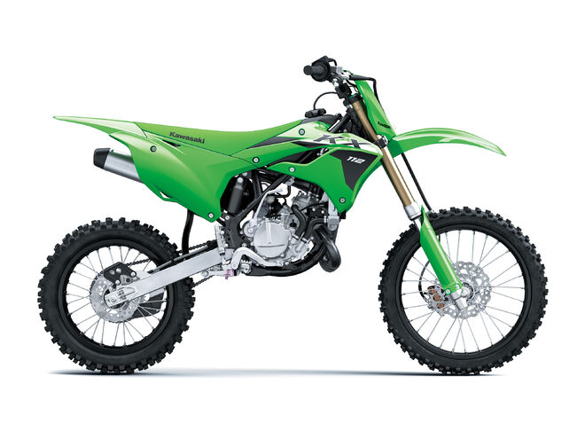 Motocykl Kawasaki KX112 zelená / 2024