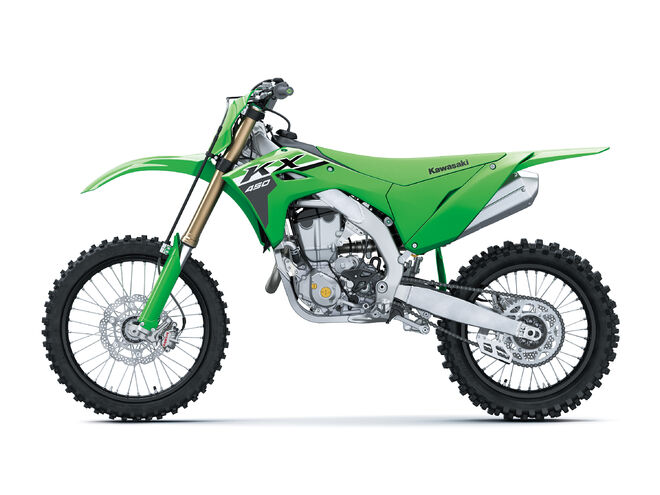 Motocykl Kawasaki KX450 zelená / 2024