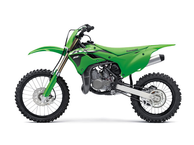 Motocykl Kawasaki KX85 L zelená / 2024