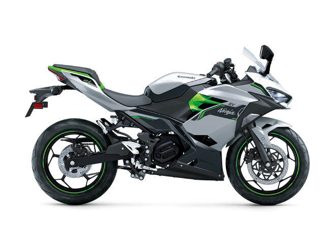 Motocykl Kawasaki Ninja e-1 stříbrná / 2024