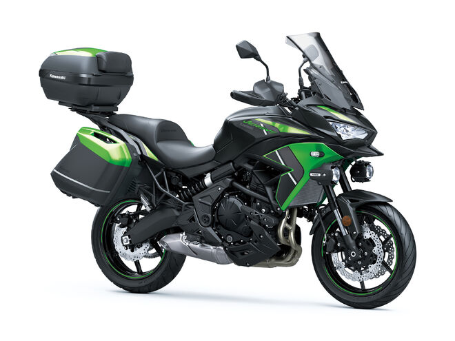 Motocykl Kawasaki Versys 650 zelený / 2024