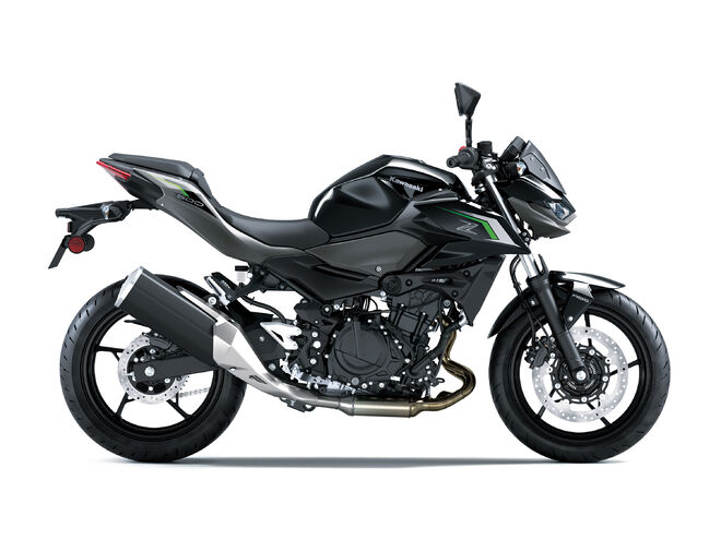 Motocykl Kawasaki Z500 černá / 2024