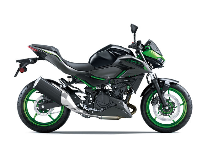 Motocykl Kawasaki Z500 SE zelená / 2024