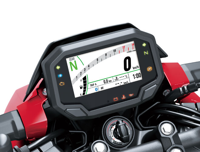 Motocykl Kawasaki Z500 SE červená / 2024