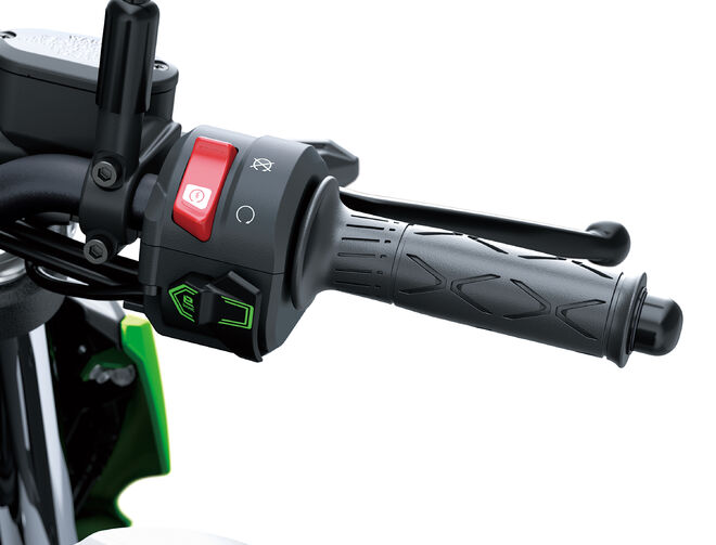 Motocykl Kawasaki Z e-1 stříbrná / 2024