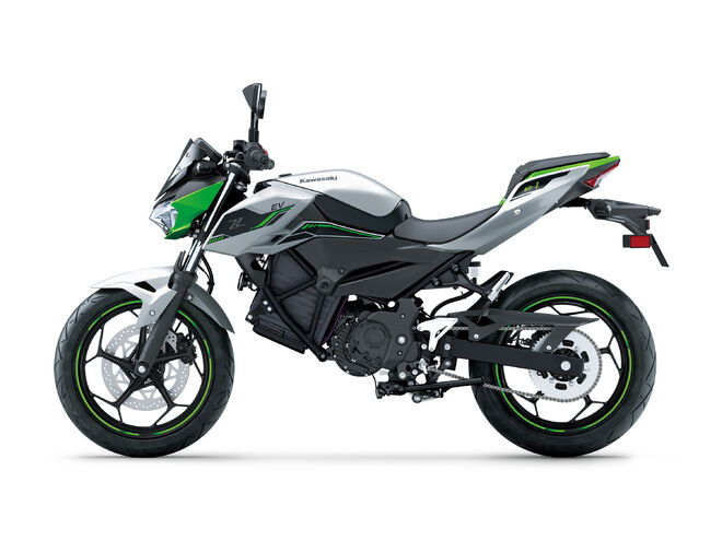 Motocykl Kawasaki Z e-1 stříbrná / 2024