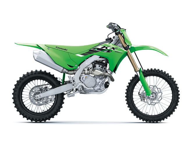 Motocykl Kawasaki KX450X zelená / 2025 Motocykl Kawasaki KX450X zelená / 2025