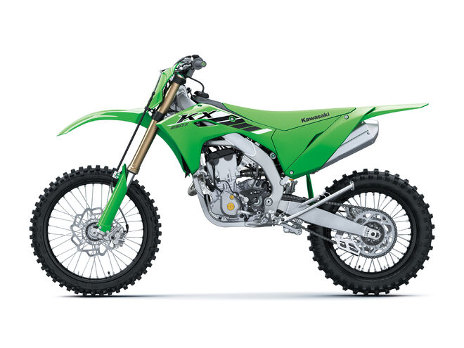 Motocykl Kawasaki KX450X zelená / 2025