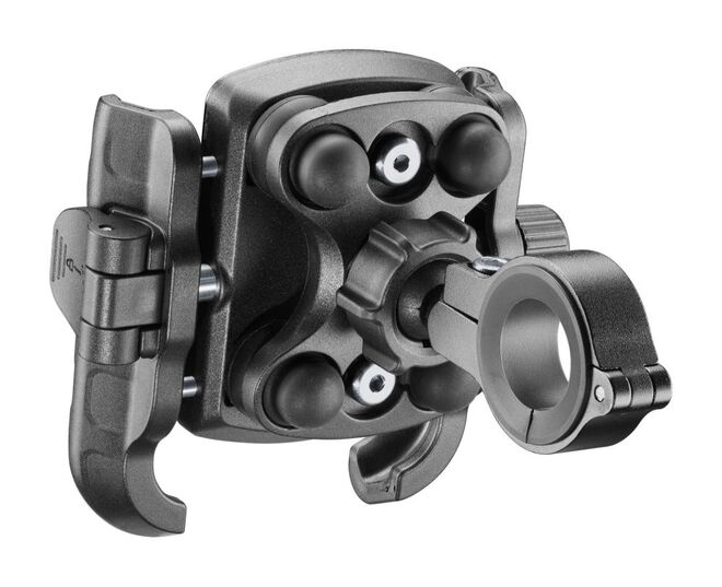 Držák na telefon Interphone Crab PRO s antivibrací a úchytem na řidítka Držák na telefon Interphone Crab PRO s antivibrací a úchytem na řidítka