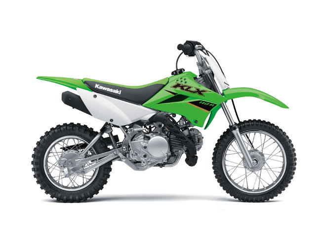 Motocykl Kawasaki KLX110R zelená / 2022