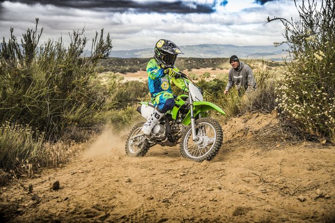 Motocykl Kawasaki KLX110R zelená / 2022