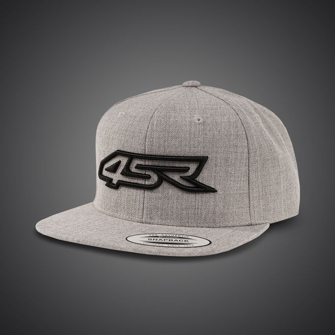 KŠILTOVKA 4SR OUTLINE GREY SNAPBACK