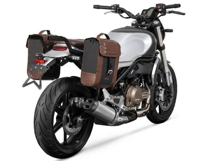 Motocykl QJMOTOR SRV 550 - černá