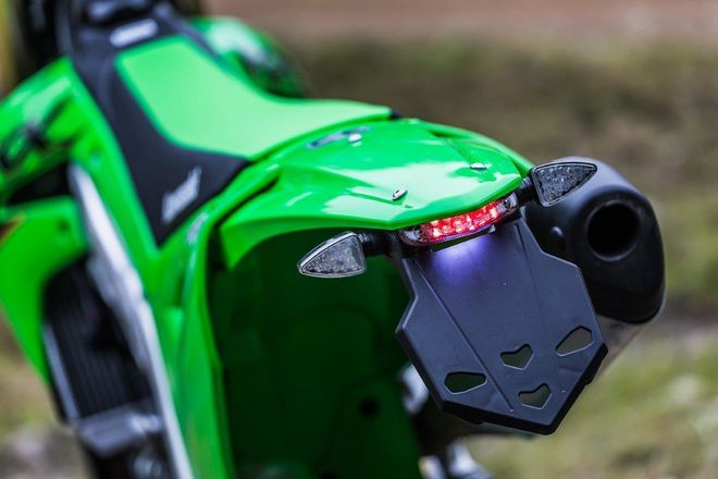 Motocykl Kawasaki KX450X s SPZ / zelená / 2022