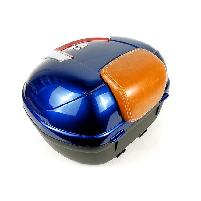 KUFR 34L DEEP OCEAN BLUE + KOŽENÁ OPĚRKA PEUGEOT KUFR 34L DEEP OCEAN BLUE + KOŽENÁ OPĚRKA PEUGEOT
