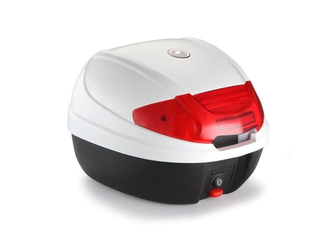Moto kufr Maxx - bílý, 30 litrů Moto kufr Maxx - bílý, 30 litrů