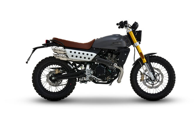 Motocykl Fantic Caballero 500 Deluxe - šedá / 2025