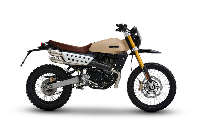 Motocykl Fantic Caballero 500 Rally - písková / 2025