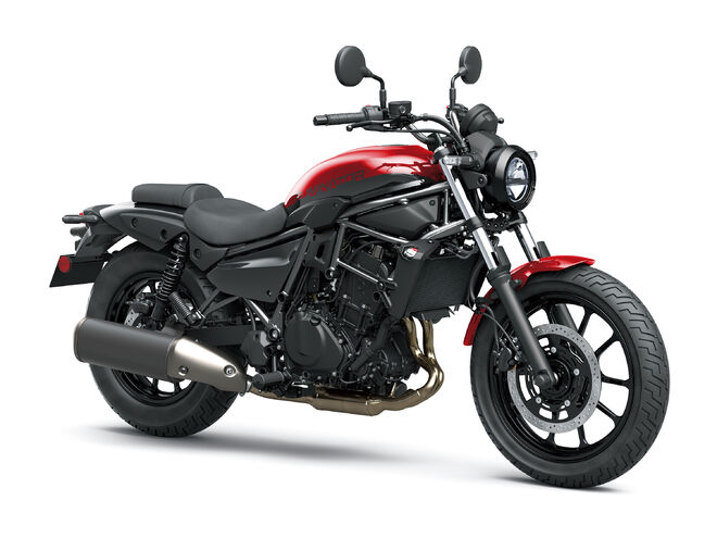 Motocykl Kawasaki Eliminator 500 červený / 2027